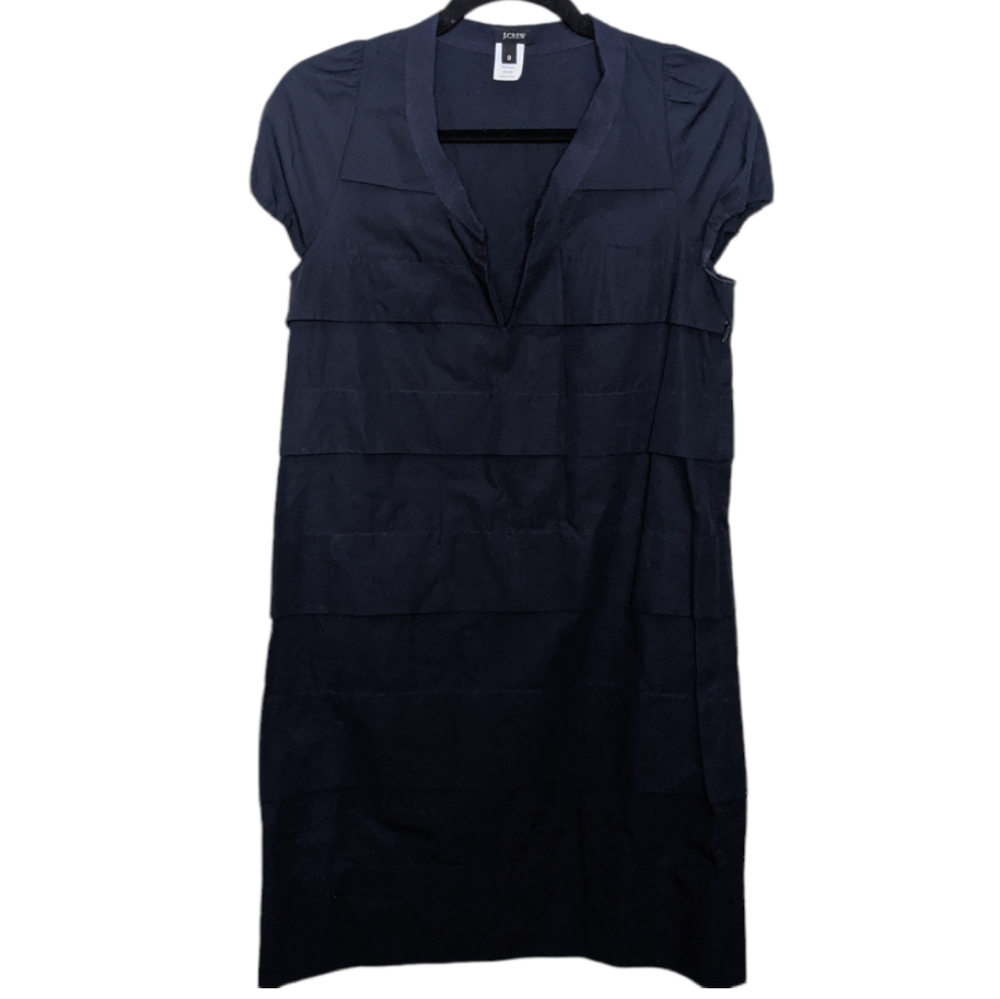 J. Crew Navy Blue Short Sleeve Dress 💙